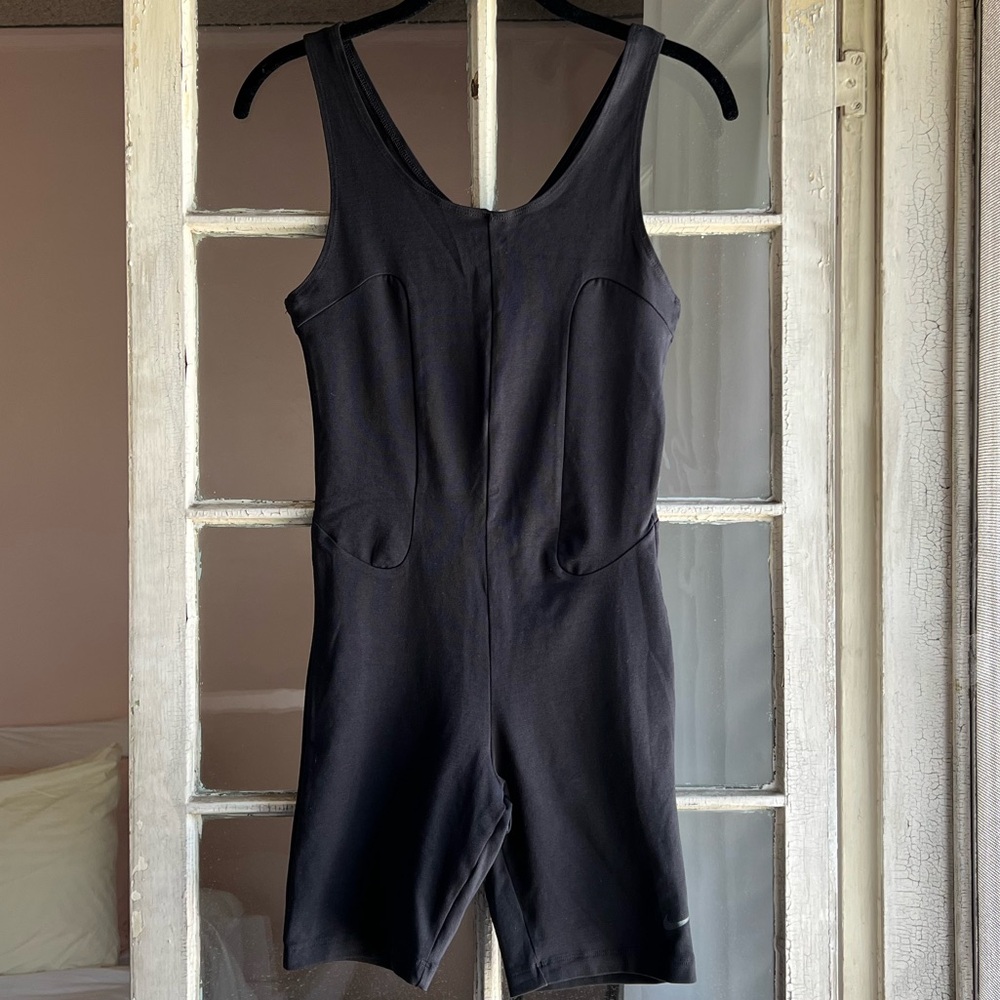 Nike Black Sportswear Icon Clash Romper